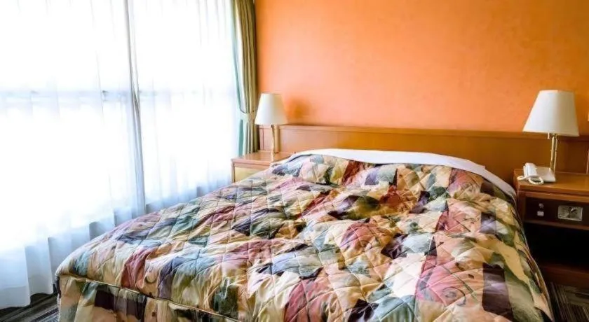 Bed in Kokura Recent Hotel