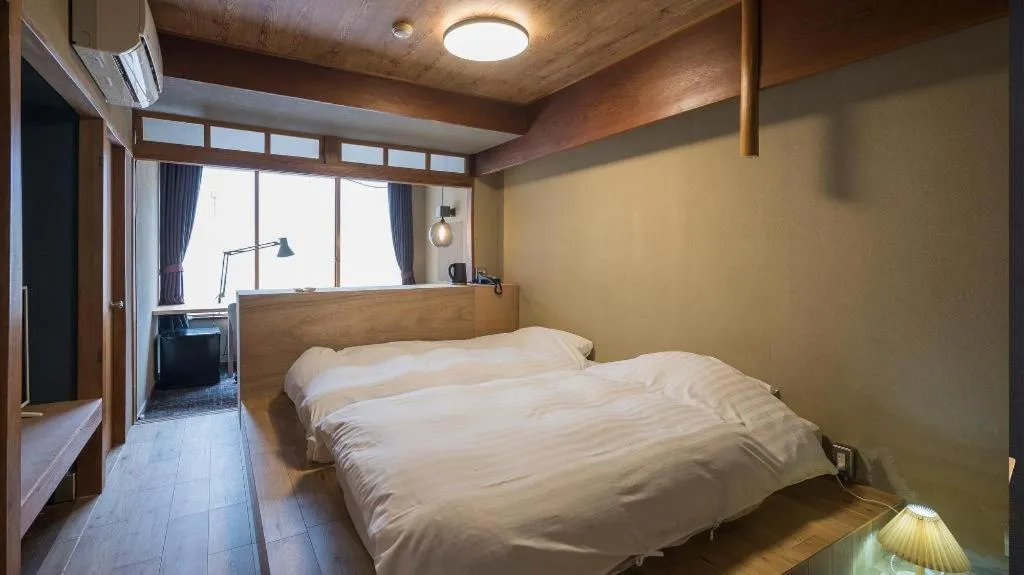 Bed in Irifunesou Hotel