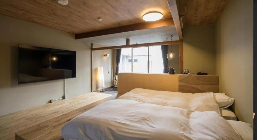 Bed in Irifunesou Hotel