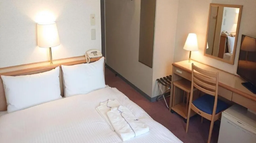 Bed in Mutsu Park Hotel