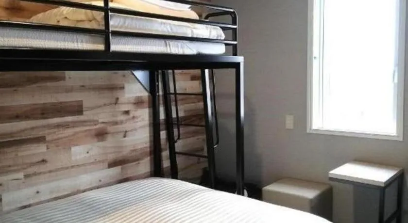 Bed in Super Hotel Hakodate