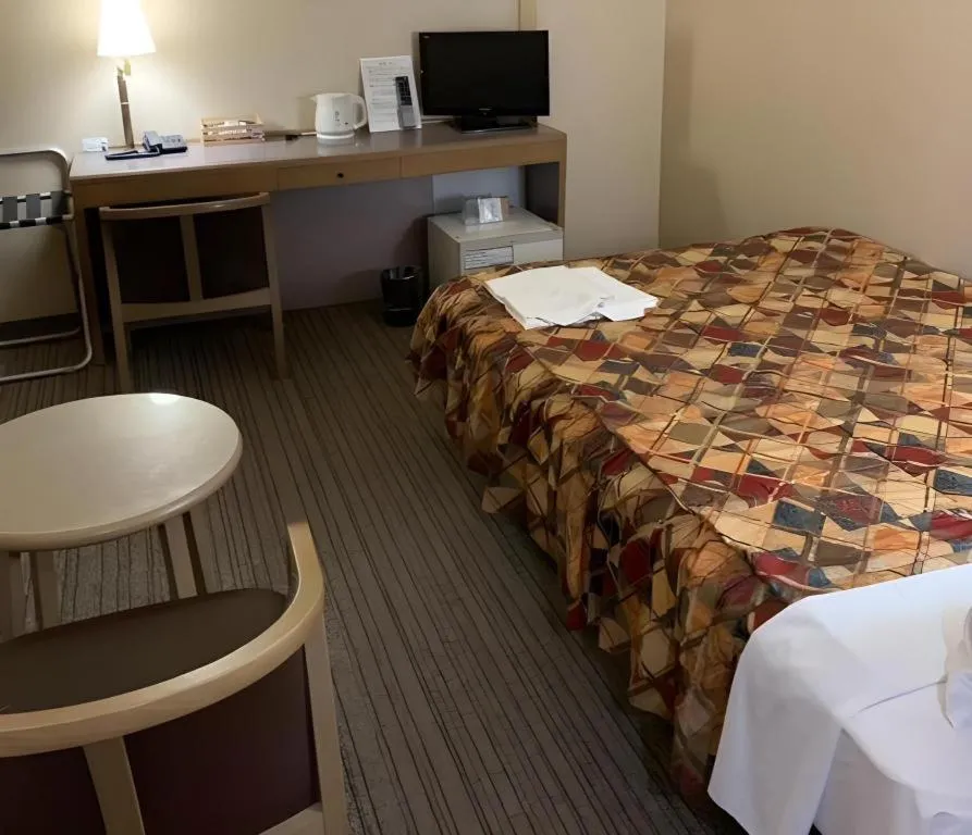 Bed in Shizuoka Daiichi Hotel