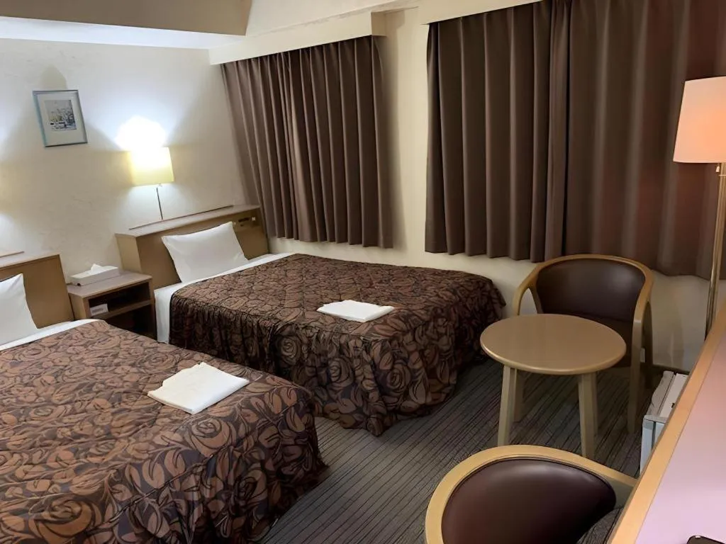 Bed in Shizuoka Daiichi Hotel