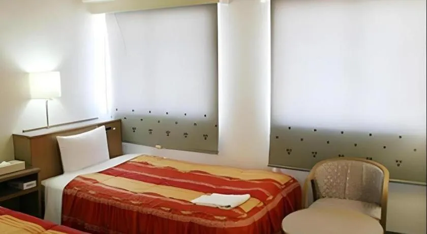 Bed in Shizuoka Daiichi Hotel