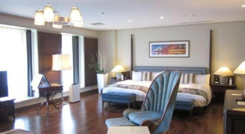 Bed in Hotel Kawakyu