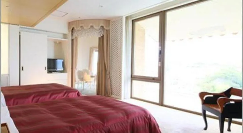 Bed in Hotel Kawakyu