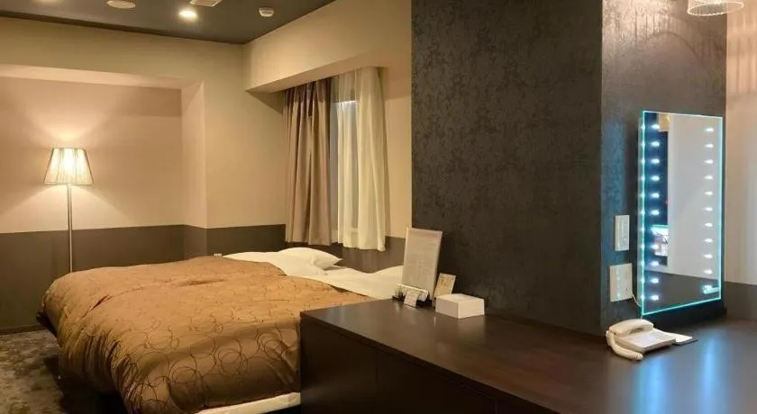 Bed in Hotel-Kyoto Base