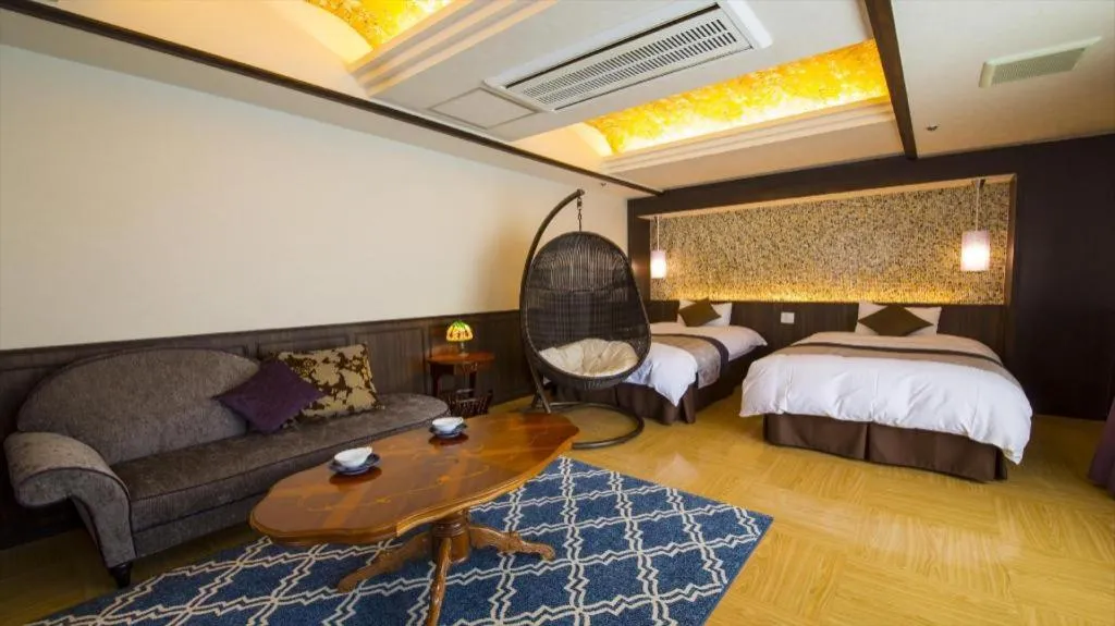 Bed in Hotel Matsumotoro