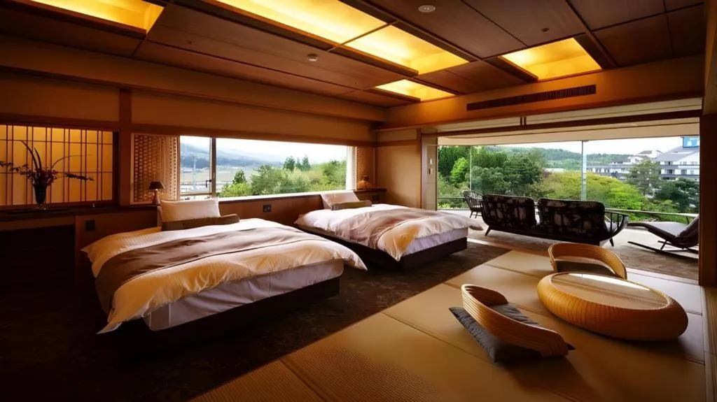 Bed in Shiratamano Yu Kahou