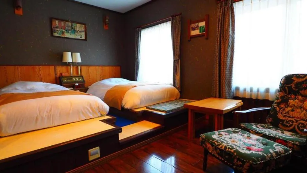 Bed in Auberge Kitano Dandan