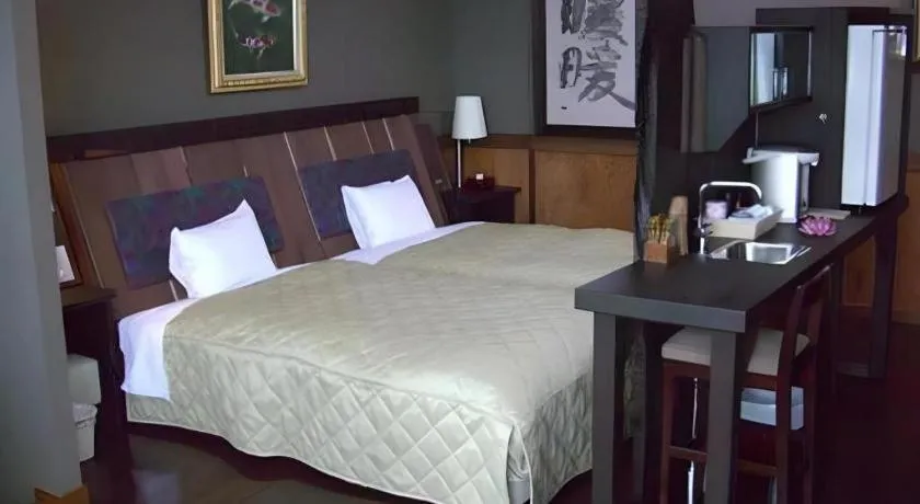 Bed in Auberge Kitano Dandan