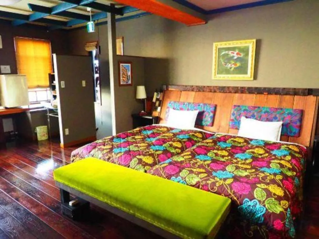 Bed in Auberge Kitano Dandan