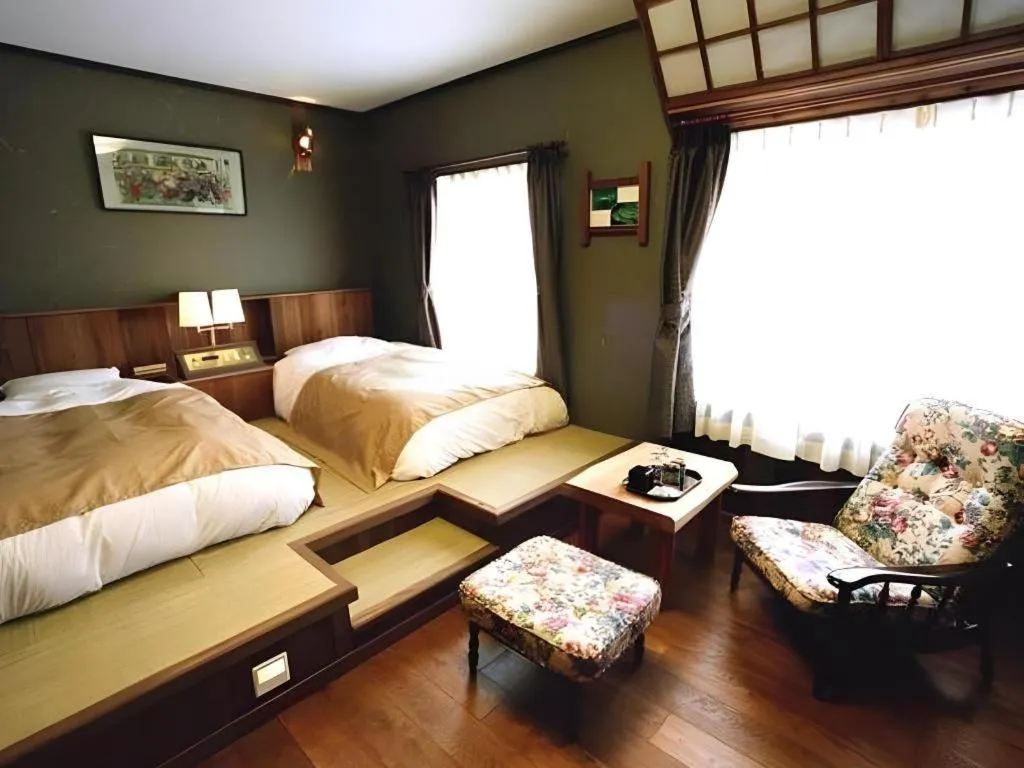 Bed in Auberge Kitano Dandan