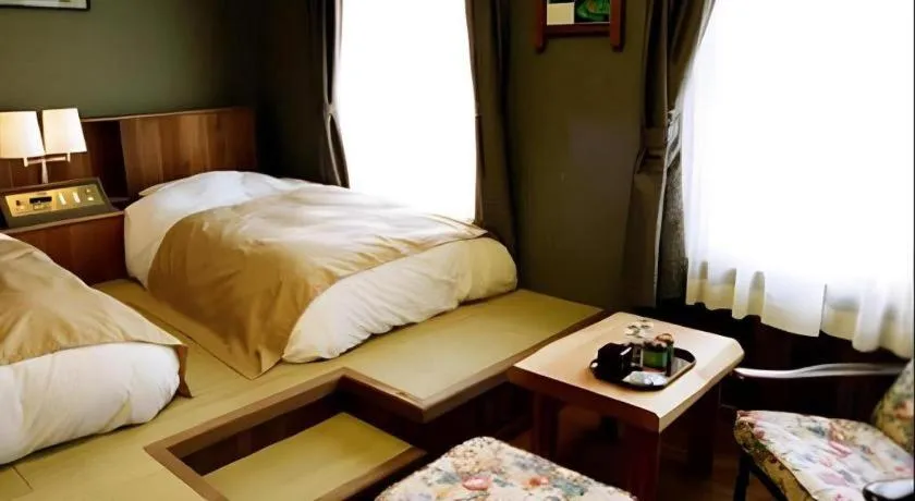 Bed in Auberge Kitano Dandan