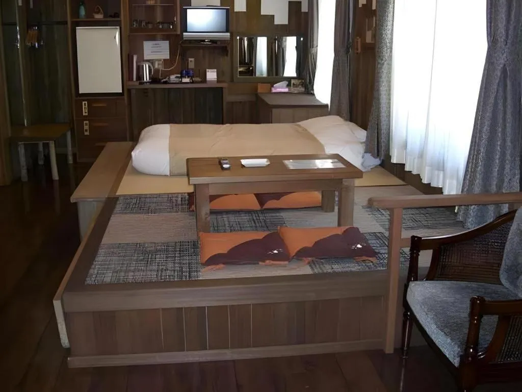 Bed in Auberge Kitano Dandan