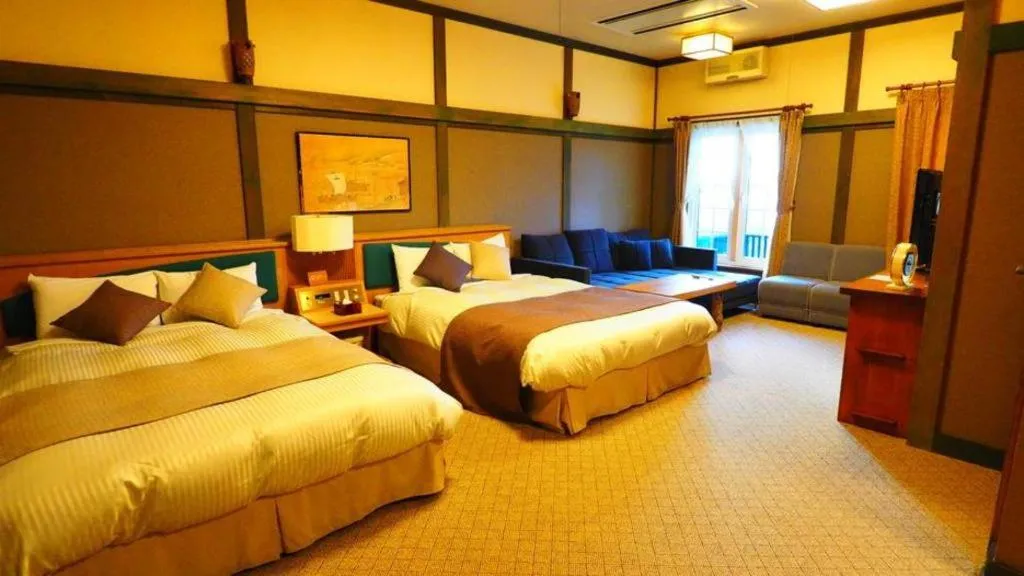 Bed in Auberge Kitano Dandan