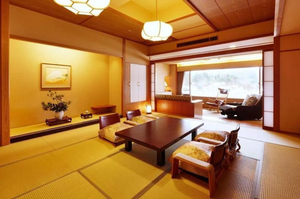 Bed in Shiratamano Yu Senkei