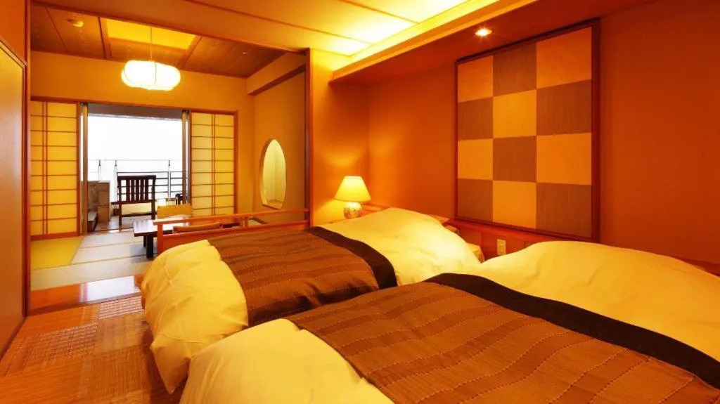 Bed in Shiratamano Yu Senkei