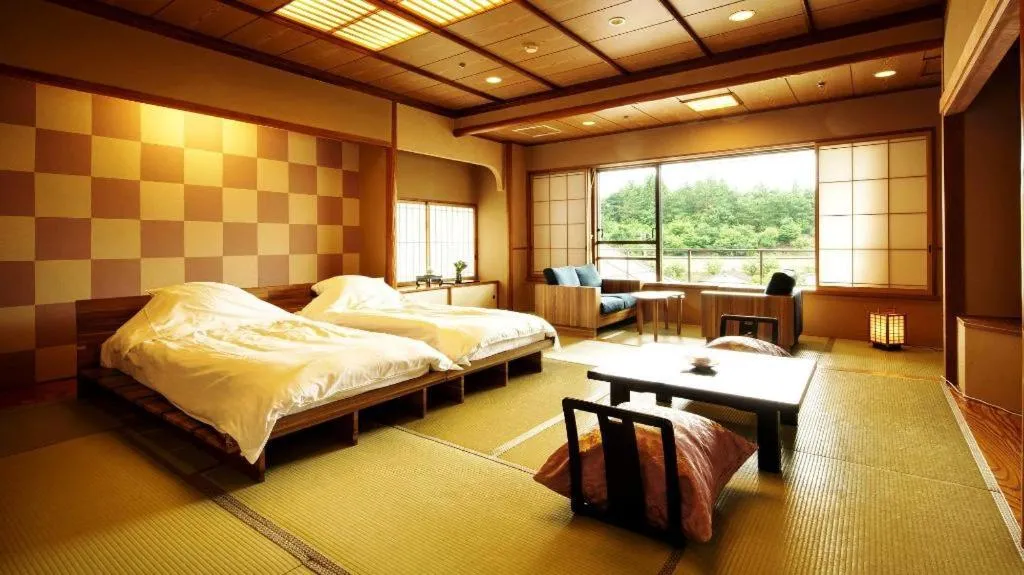 Bed in Shiratamano Yu Senkei