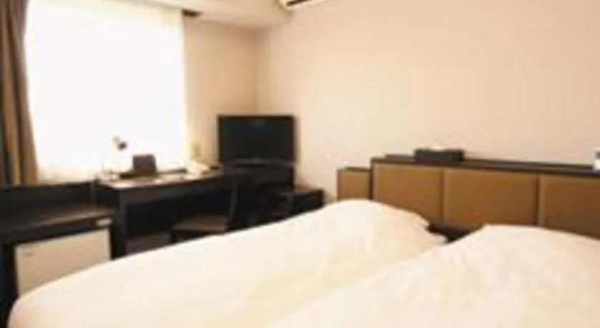 Bed in Green Hotel Yes Nagahama Minatokan