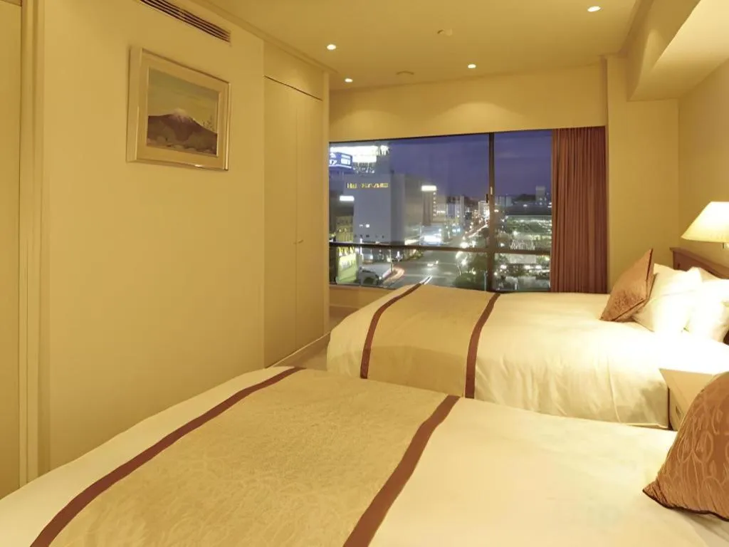 Bed in Hotel Harvest In Yonago