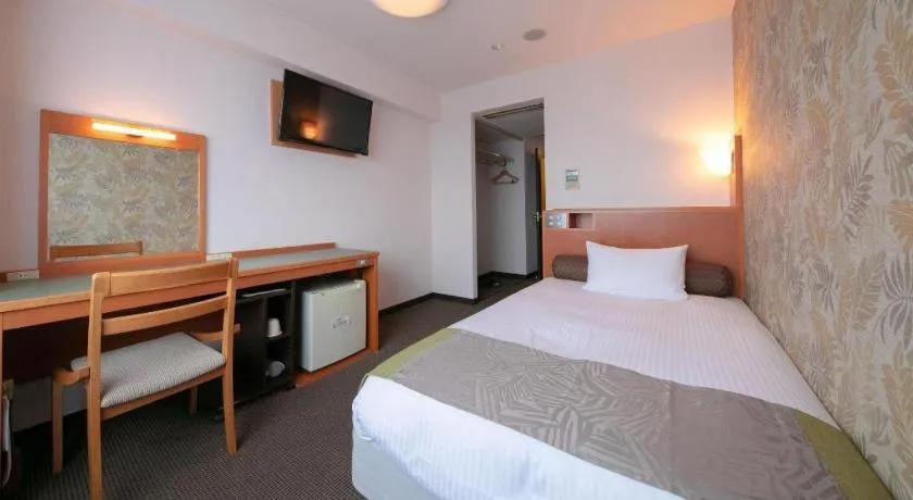 Bed in Green Hotel Yes Omihachiman