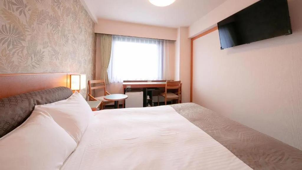 Bed in Green Hotel Yes Omihachiman