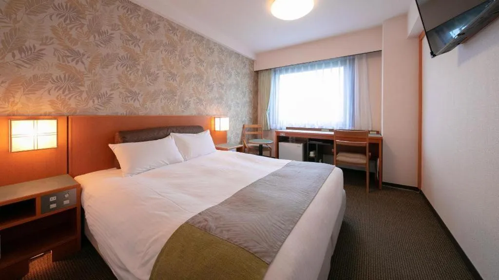 Bed in Green Hotel Yes Omihachiman