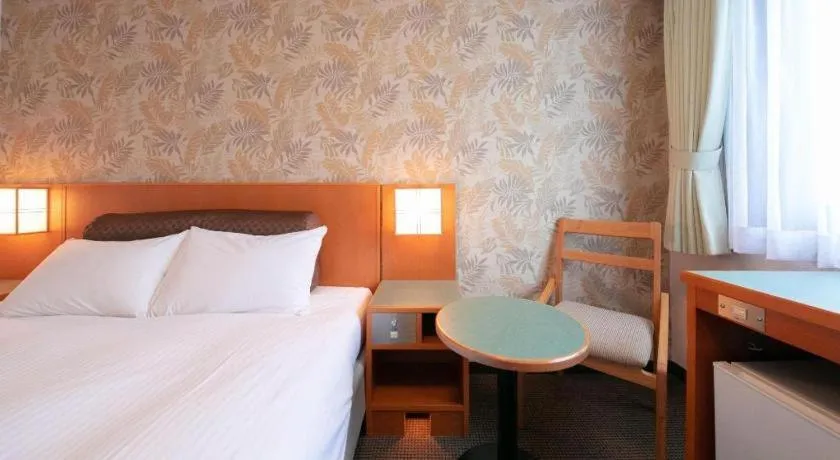 Bed in Green Hotel Yes Omihachiman