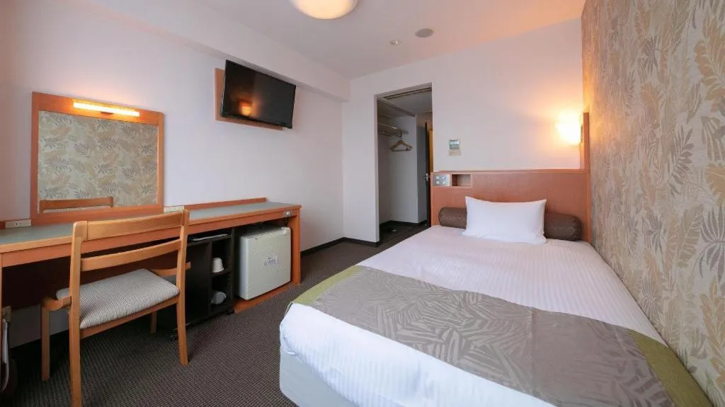 Bed in Green Hotel Yes Omihachiman