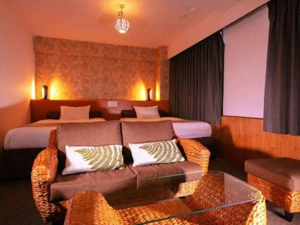 Bed in Green Hotel Yes Omihachiman