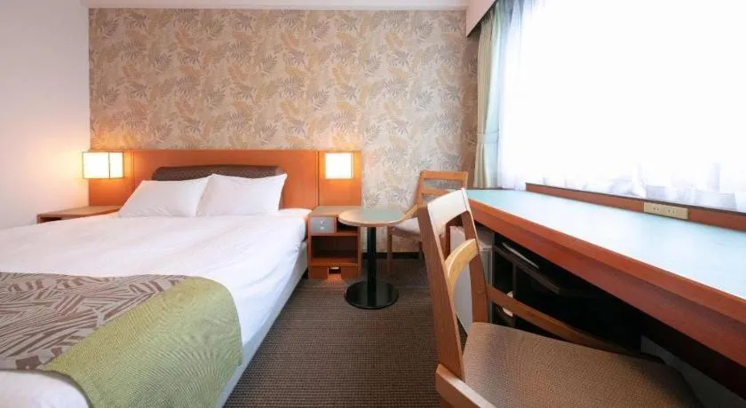 Bed in Green Hotel Yes Omihachiman