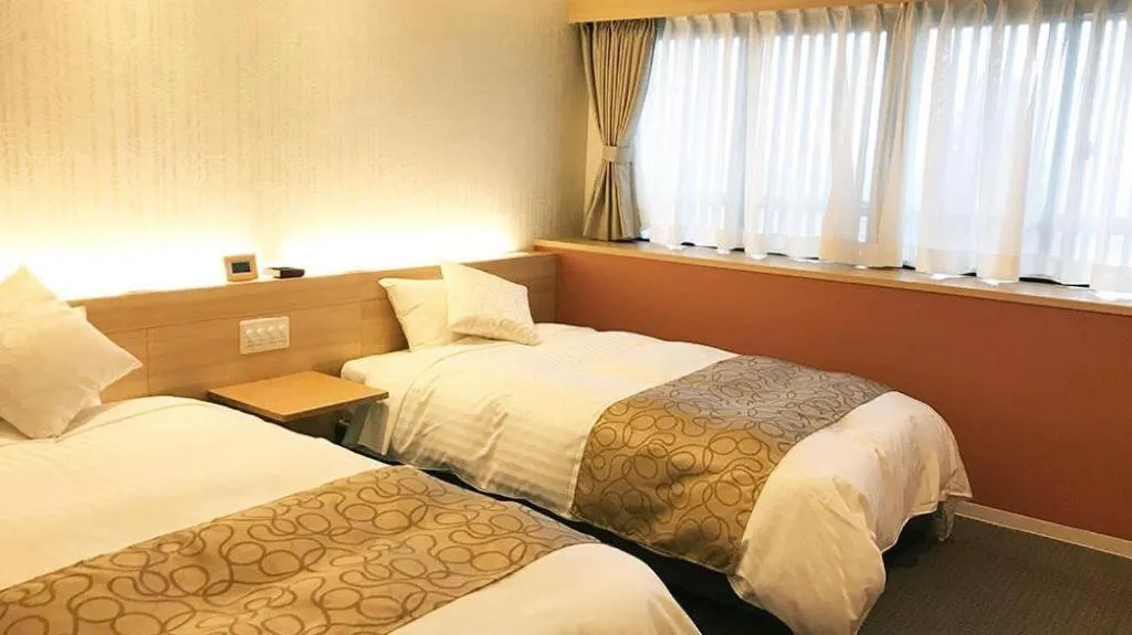 Bed in Centrale Hotel Kyotango