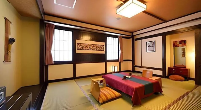 Bed in Otaru Furukawa Hotel