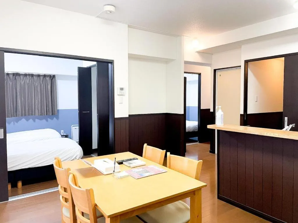 Bed in Villa Coast Nishimachi - Guesthouse in Okinawa