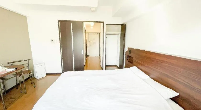 Bed in Villa Coast Nishimachi - Guesthouse in Okinawa