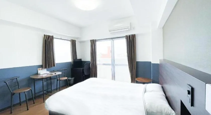 Bed in Villa Coast Nishimachi - Guesthouse in Okinawa