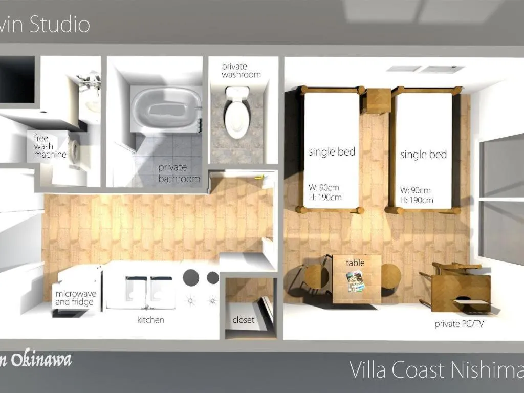 Villa Coast Nishimachi - Guesthouse in Okinawa