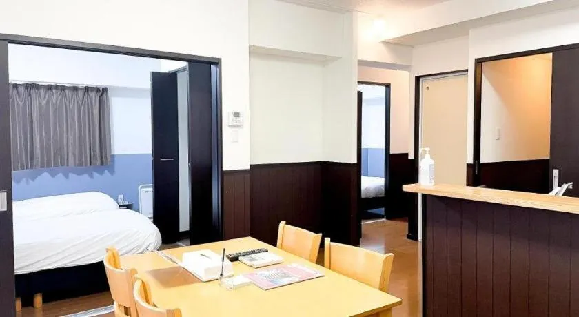 Bed in Villa Coast Nishimachi - Guesthouse in Okinawa