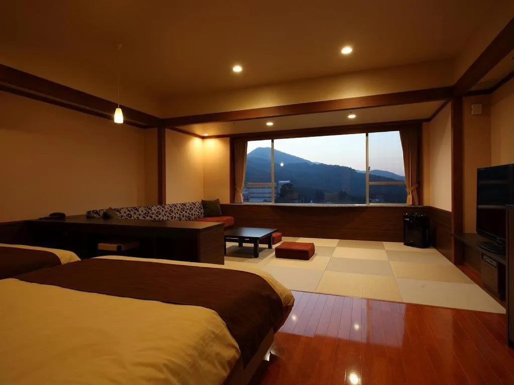 Bed in Hotel Kogure