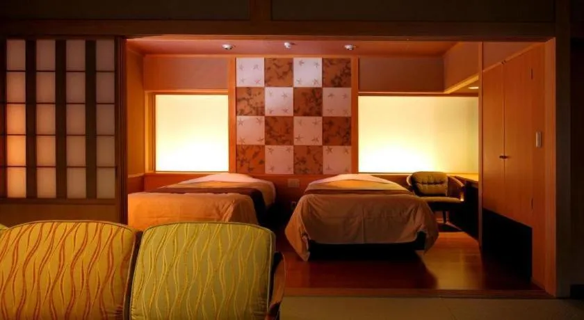 Bed in Hotel Kogure