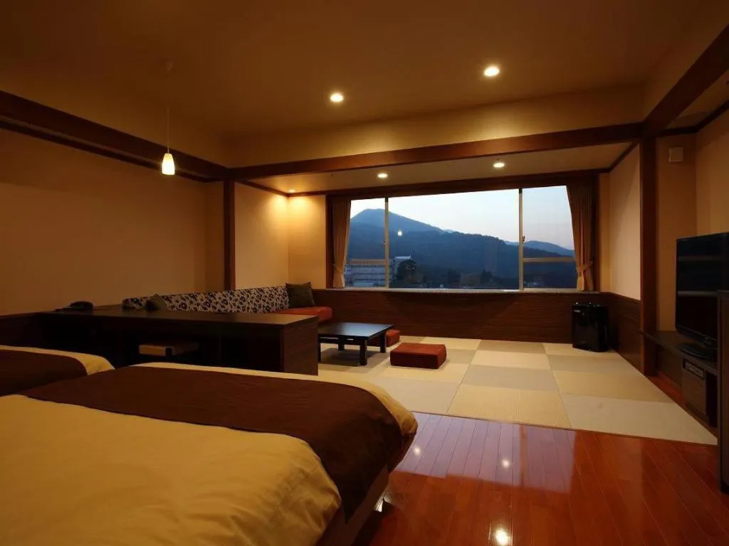 Bed in Hotel Kogure