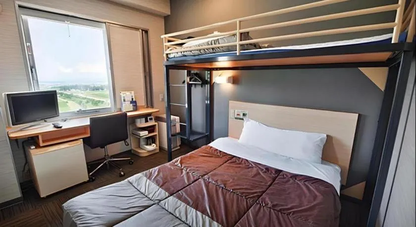 Bed in Super Hotel Arai-Niigata