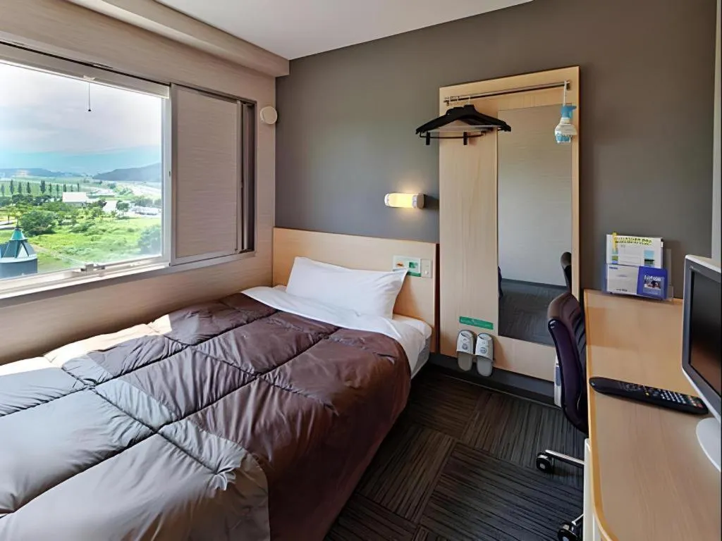 Bed in Super Hotel Arai-Niigata