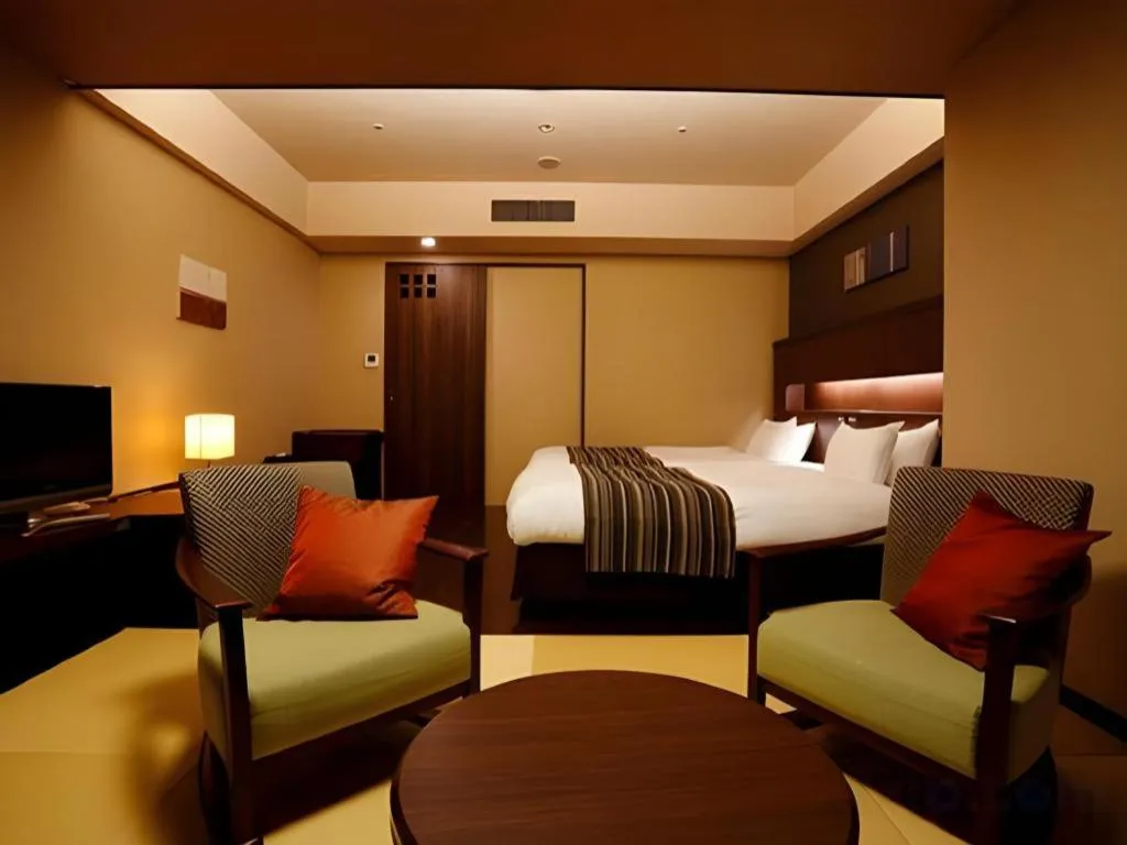 Bed in Hotel Wellseason Hamanako