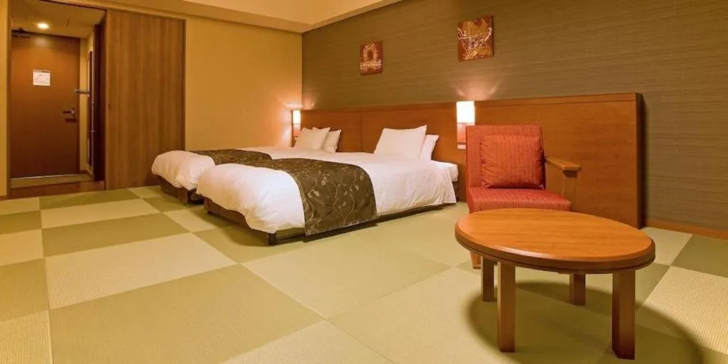 Bed in Hotel Wellseason Hamanako