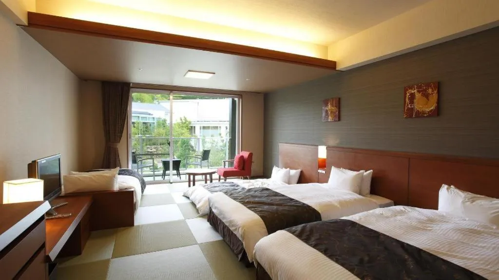 Bed in Hotel Wellseason Hamanako