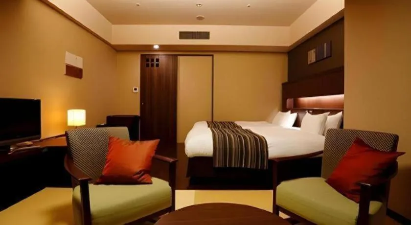 Bed in Hotel Wellseason Hamanako