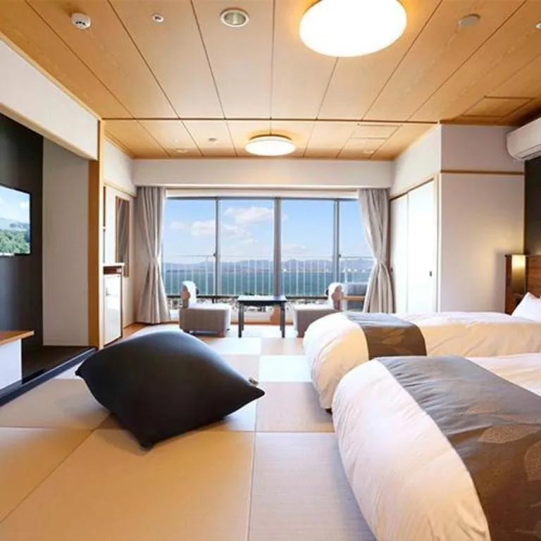 Bed in Hotel Wellseason Hamanako