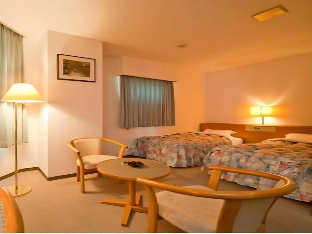 Bed in Mimatsu Hotel